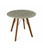 Стол Sheffilton SHT-TU9/TT 80 МДФ артикул SHT-T71 темный орех/лофт медь