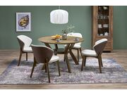 Стол обеденный HALMAR RUPERT орех/орех, 120/7..