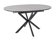 Стол обеденный SIGNAL GASTON Ceramic белый/че..