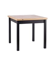Стол обеденный SIGNAL FLIP дуб артизан/черный 60-120/80