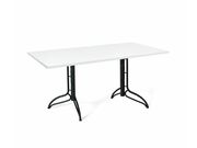 Стол Sheffilton SHT-TU20/120/80 ЛДСП черный м..