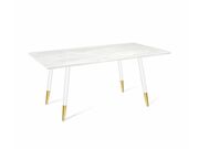 Стол Sheffilton SHT-TU14/120/80 МДФ белый муа..