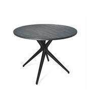 Стол Sheffilton SHT-TU30/TT 90 МДФ артикул SHT-СП27 черный/каменный уголь