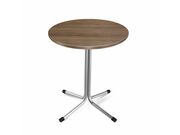 Стол Sheffilton SHT-TU7-1/70 МДФ хром лак/чер..