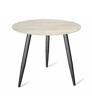 Стол Sheffilton SHT-T14/80 ЛДСП артикул SHT-T74 черный муар/дуб беленый