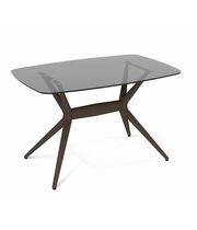 Стол Sheffilton SHT-TU30-2/TT26 118/7 стекло коричневый/дымчатый