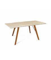 Стол Sheffilton SHT-TU9-2/120/80 МДФ светлый орех/дуб сонома светлый