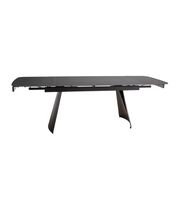 Стол обеденный SIGNAL BACARDI черный/черный 160-240/90