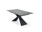 Стол обеденный HALMAR LUCIANO синий мрамор/че..