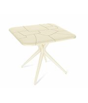 Стол Sheffilton SHT-TU30/TT30 83/83 артикул SHT-СП01 бежевый/бежевый