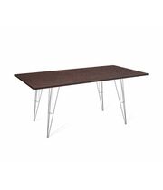 Стол Sheffilton SHT-TU10/120/80 ЛДСП артикул SHT-T97 хром лак/венге