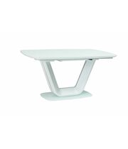 Стол обеденный SIGNAL ARMANI белый, 160-220/90/76