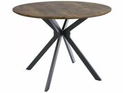 Стол обеденный SIGNAL ASTER орех винтажный/че..