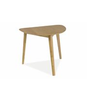 Стол обеденный SIGNAL KARL дуб/дуб, 90/80/75