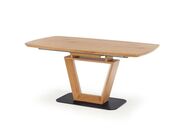 Стол обеденный HALMAR BLACKY золотой дуб/золо..