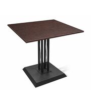 Стол Sheffilton SHT-TU6-BS2/80/80 ЛДСП артикул SHT-T61 черный/венге