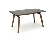 Стол обеденный HALMAR LOZANO черный мрамор/ор..