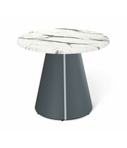 Стол Sheffilton SHT-TU89/TT46 90 антрацит/серый/белый мрамор