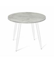 Стол Sheffilton SHT-TU14/80 МДФ артикул SHT-T49 белый муар/бетон светлый