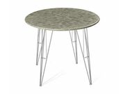 Стол Sheffilton SHT-TU10/МДФ 80 лофт медь/хро..