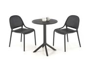 Стол обеденный HALMAR CALVO черный, 60/72..