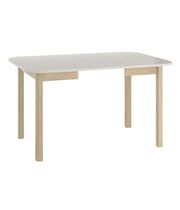 Стол обеденный SIGNAL DANTE II кашемир/дуб кремона 90-130/90