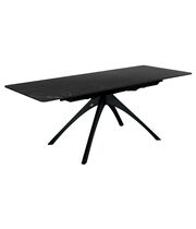 Стол Sheffilton SHT-T76 серый мрамор/черный