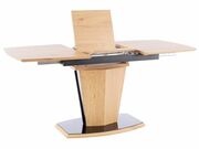 Стол обеденный SIGNAL HOUSTON дуб/дуб/черный ..