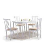 Стол обеденный SIGNAL FIORD белый/белый, 110/70/74