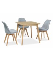 Стол обеденный SIGNAL MOSSO III дуб/дуб, 80/75