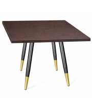 Стол Sheffilton SHT-TU14/ЛДСП 80/80 черный муар/золото/венге