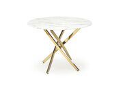 Стол обеденный HALMAR RAYMOND 2 белый мрамор/..