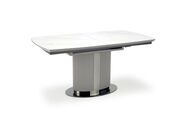 Стол обеденный HALMAR DANCAN белый мрамор/сер..