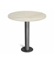 Стол Sheffilton SHT-T13/80 ЛДСП черный муар/дуб беленый