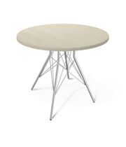 Стол Sheffilton SHT-TU2-1/80 МДФ артикул SHT-T78 хром лак/ассаль