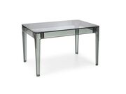 Стол обеденный HALMAR GOMEZ дымчатый, 120/80/..