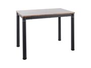 Стол обеденный SIGNAL DAMAR орех винтажный/че..