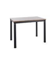 Стол обеденный SIGNAL DAMAR орех винтажный/черный мат, 100/60