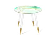 Стол Sheffilton SHT-TU14/TT32 80 СТЕКЛО/МДФ б..