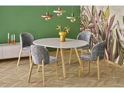 Стол обеденный HALMAR RUBEN кашемир/натуральн..
