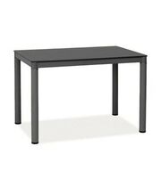 Стол обеденный SIGNAL GALANT черный/черный, 100/60