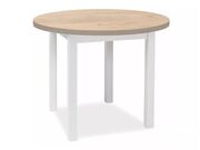 Стол обеденный SIGNAL ADAM дуб ланселот/белый..