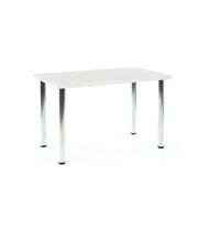 Стол обеденный HALMAR MODEX белый/хром, 120/68/75