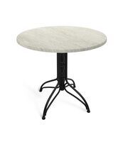 Стол Sheffilton SHT-TU25/80 МДФ черный муар/онтарио