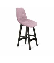 Стул полубарный Sheffilton SHT-ST29-C22/S65-1 розовый зефир/венге