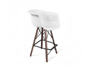 Стул барный Sheffilton SHT-ST31/S80 белый/тем..