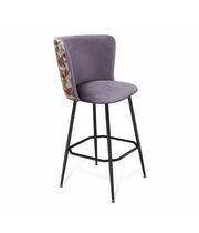 Стул барный Sheffilton SHT-ST36-4/S131 артикул СТ-674 сумеречная орхидея/черный муар