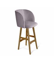 Стул барный Sheffilton SHT-ST33/S65 сиреневая орхидея/светлый орех