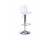 Стул барный HALMAR H48 белый/хром..