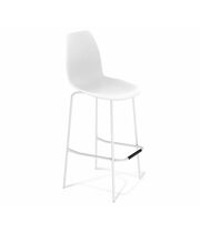 Стул барный Sheffilton SHT-ST29/S29 белый/белый муар